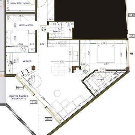 Luxury 80M2 Apartment With Balcony Downtown Thessaloniki Exterior foto
